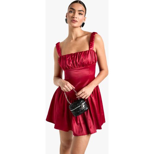 Robe Champêtre Courte - 36 - boohoo - Modalova