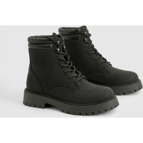 Bottes De Randonnée À Lacets - 36 - boohoo - Modalova