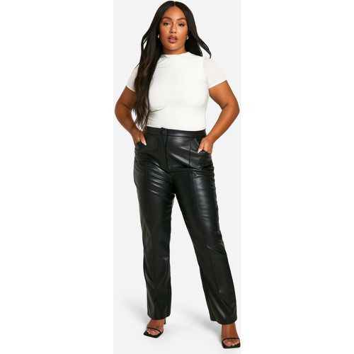 Grande Taille - Pantalon Slim À Coutures Apparentes - 46 - boohoo - Modalova