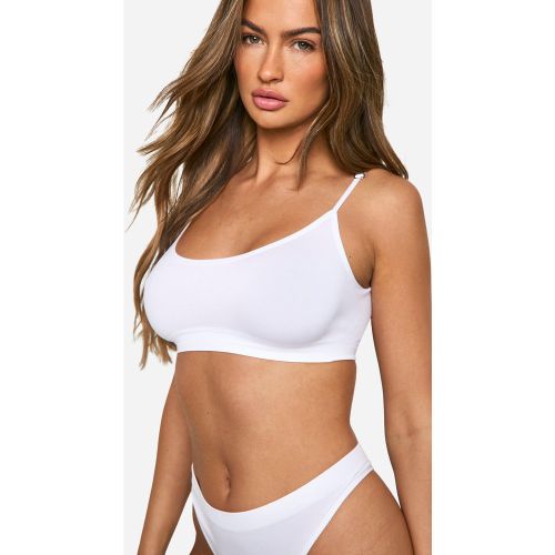 Bralette À Col Rond Sans Coutures - S - boohoo - Modalova