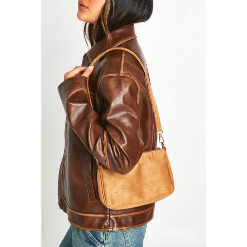 Sac À Main En Faux Daim - One Size - boohoo - Modalova