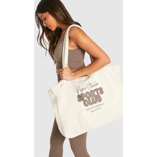 Tote Bag À Slogan Dsgn Studio - One Size - boohoo - Modalova