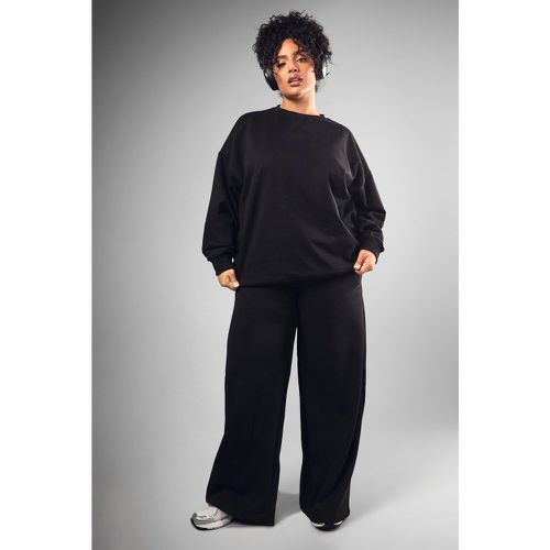 Grande Taille - Jogging Droit À Broderie Dsgn Studio - 44 - boohoo - Modalova