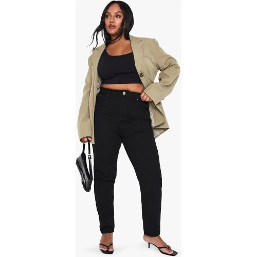 Grande Taille - Jean Mom Taille Haute - 44 - boohoo - Modalova
