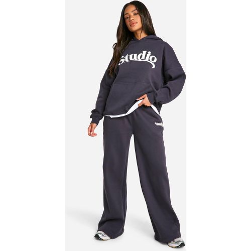 Jogging Droit À Slogan Dsgn Studio - S - boohoo - Modalova