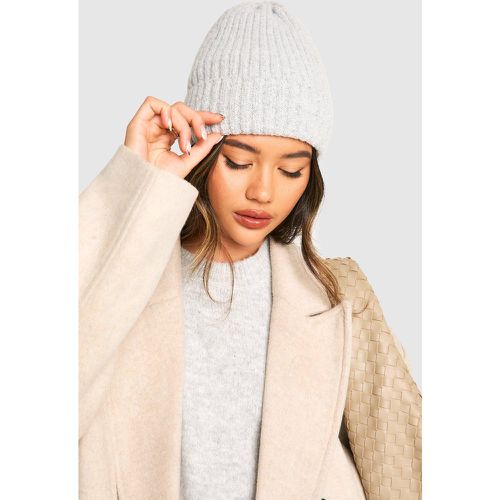 Bonnet En Peluche - One Size - boohoo - Modalova