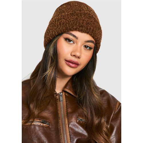 Bonnet Moulant En Maille - One Size - boohoo - Modalova