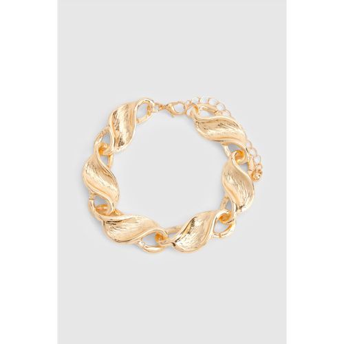 Bracelet En Chaîne Épaisse - One Size - boohoo - Modalova