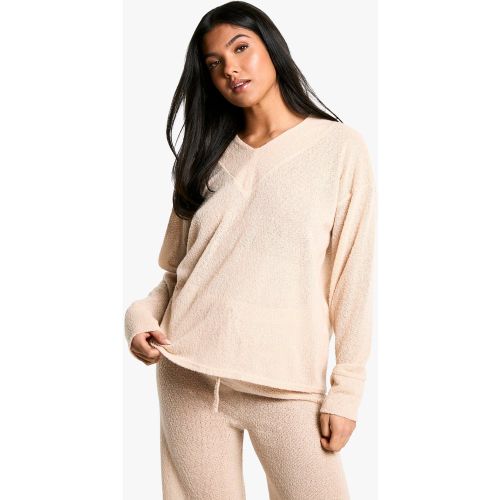 Maternité - Pull De Grossesse Oversize Texturé - 36 - boohoo - Modalova
