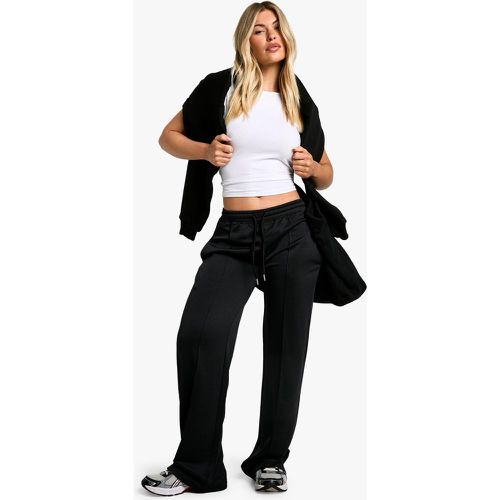 Jogging Droit En Maille - L - boohoo - Modalova