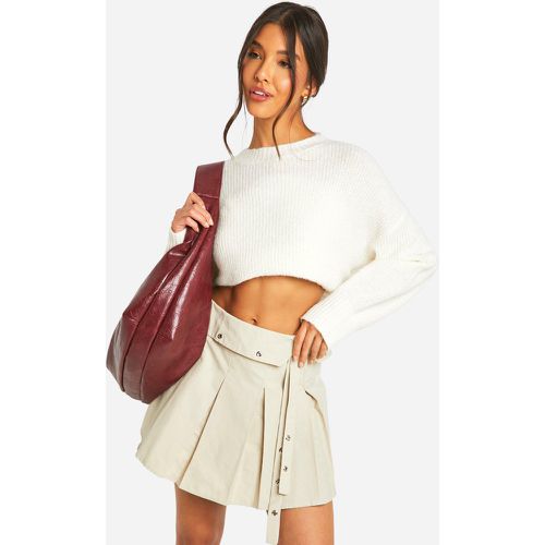 Mini-Jupe De Tennis Tissée - 40 - boohoo - Modalova