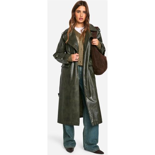 Trench Croco - 36 - boohoo - Modalova