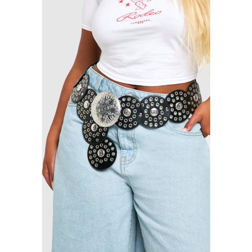 Grande Taille - Ceinture À Boucle Contrastante - One Size - boohoo - Modalova
