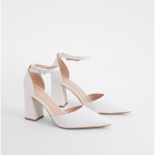 Chaussures À Petit Talon Carré - 39 - boohoo - Modalova