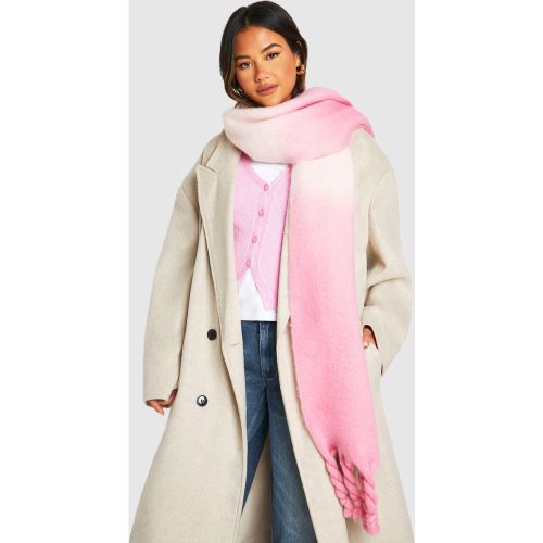 Foulard Oversize Brossé - One Size - boohoo - Modalova