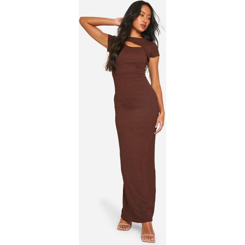Robe Longue Imprimée Découpée - 42 - boohoo - Modalova