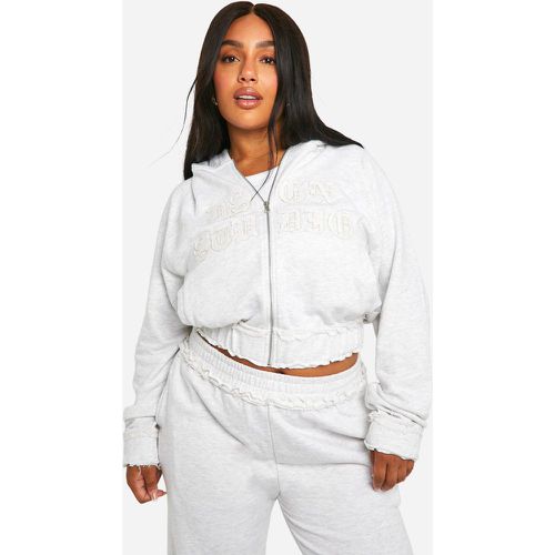 Grande Taille - Sweat À Capuche À Imprimé Dsgn Studio - 46 - boohoo - Modalova