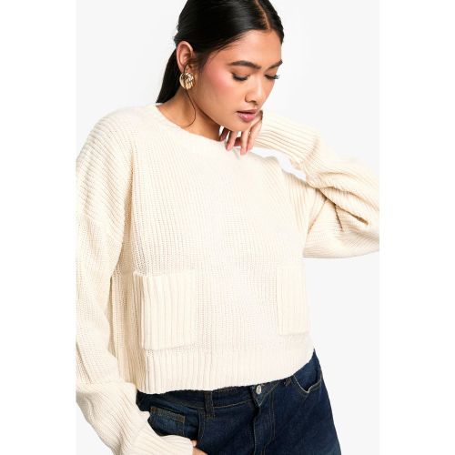 Pull En Laine Duveteuse - L - boohoo - Modalova