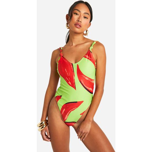 Maillot De Bain Fleuri - / - 38, / - boohoo - Modalova