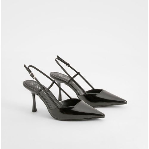 Escarpins Pointus - Noir - 36, Noir - boohoo - Modalova