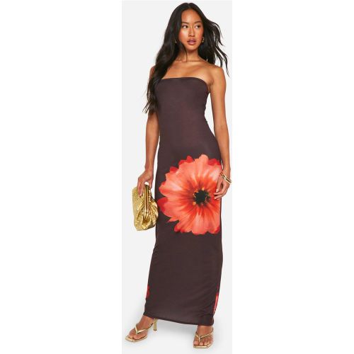 Robe Longue Fleurie - 36 - boohoo - Modalova