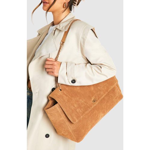 Sac À Main Oversize En Synthétique - One Size - boohoo - Modalova