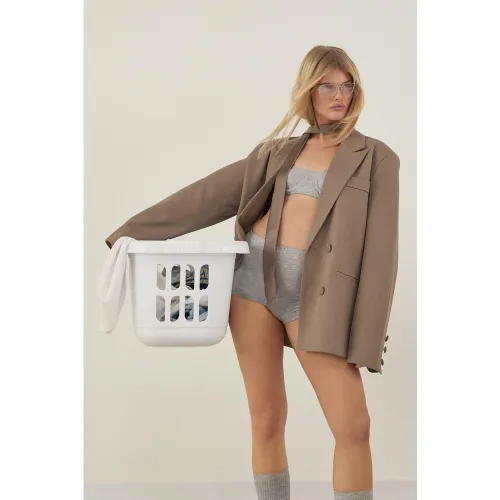 Blazer De Tailleur Ample - 34 - boohoo - Modalova
