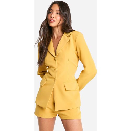 Blazer Boutonné Habillé - 34 - boohoo - Modalova