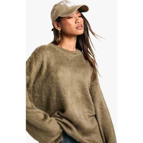 Pull À Col Rond Super Doux - L - boohoo - Modalova