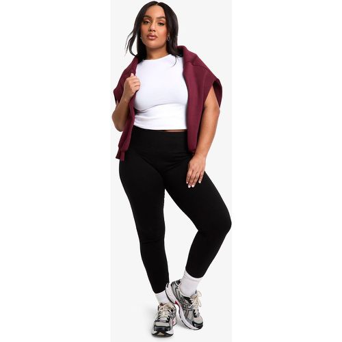 Grande Taille - Legging Basique Taille Haute - 44 - boohoo - Modalova