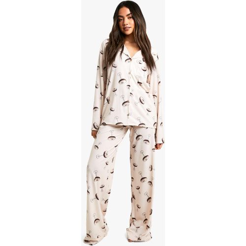 Ensemble De Pyjama À Manches Longues Et Pantalon - 34 - boohoo - Modalova