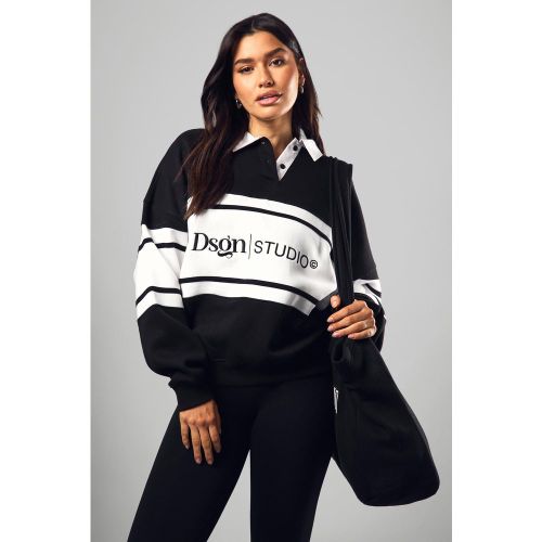 Tall" - Sweat De Rugby À Slogan - S - boohoo - Modalova