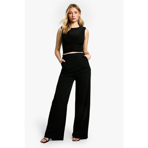 Maternité - Pantalon De Grossesse Large - 38 - boohoo - Modalova