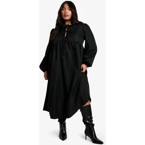 Grande Taille - Robe Mi-Longue À Volants - 44 - boohoo - Modalova