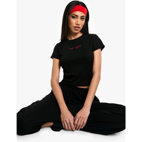 Ensemble De Pyjama À Imprimé It'S Not Me It'S You - 34 - boohoo - Modalova
