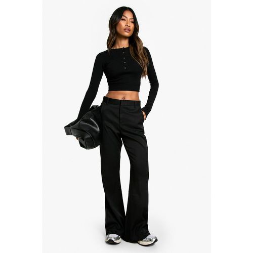 Pantalon Flare Habillé - 36 - boohoo - Modalova