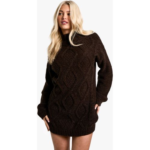 Robe Pull À Col Ras Du Cou Et Dos Nu - S - boohoo - Modalova
