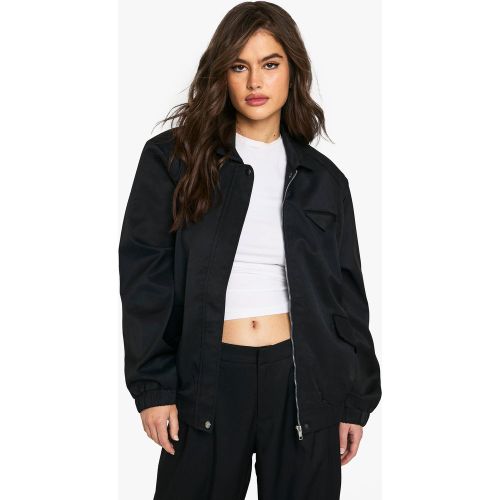 Bomber Oversize Habillé - 40 - boohoo - Modalova
