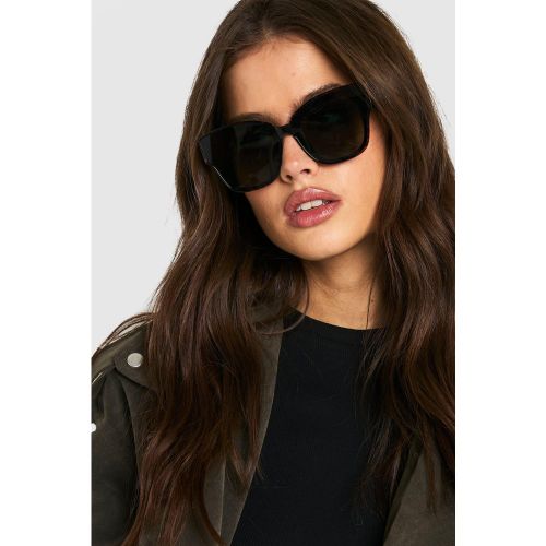 Lunettes De Soleil Oversize À Monture - One Size - boohoo - Modalova