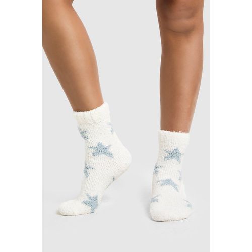 Chaussettes À Imprimé Étoiles - One Size - boohoo - Modalova