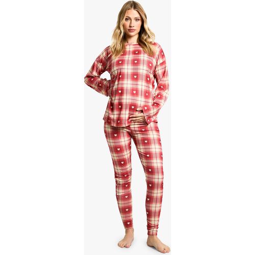 Maternité - Ensemble De Pyjama Oversize À Imprimé Noël - 38 - boohoo - Modalova