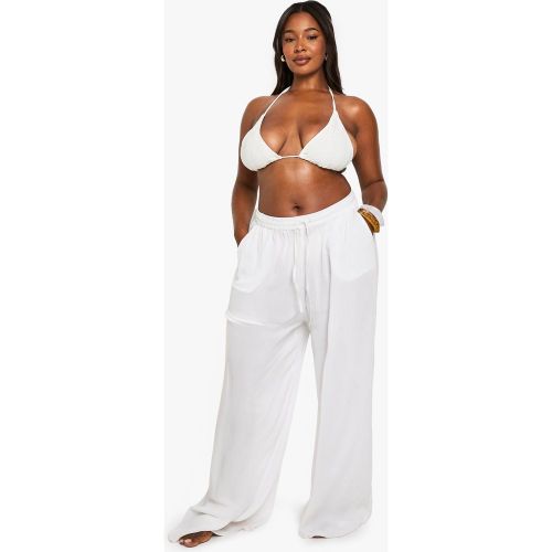 Grande Taille - Pantalon Large - 44 - boohoo - Modalova