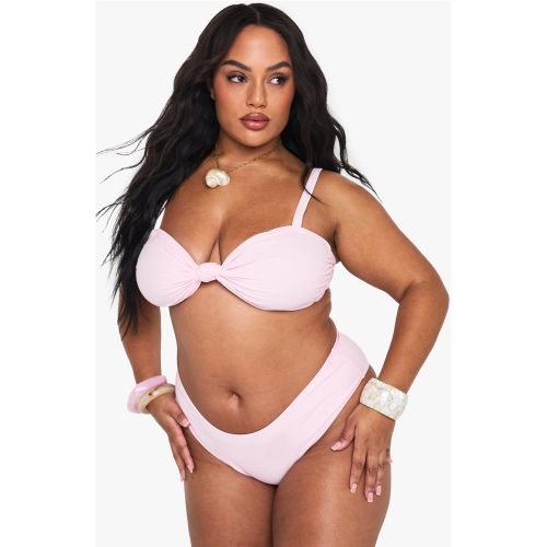 Grande Taille - Bikini Noué - 44 - boohoo - Modalova
