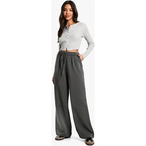 Pantalon De Costume Avec Cordon De Serrage Et Poches - L - boohoo - Modalova