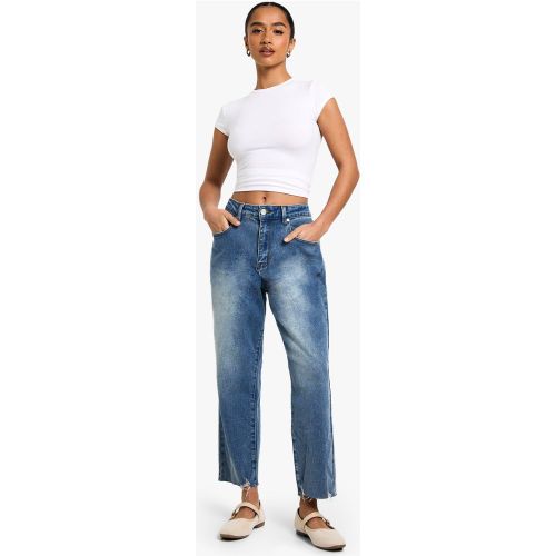 Petite" - Jean Mom - 6/26L - boohoo - Modalova