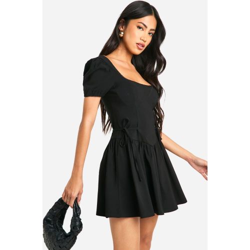 Robe Patineuse Nouée - 36 - boohoo - Modalova