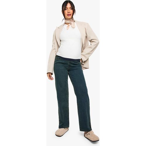 Maternité - Jean De Grossesse Taille Haute Basique - 38 - boohoo - Modalova
