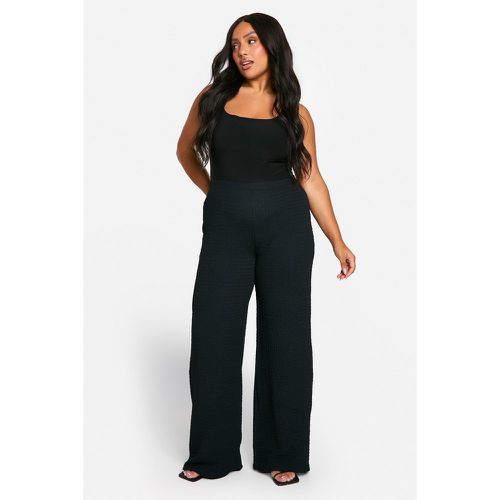 Grande Taille - Pantalon Large Plissé - 44 - boohoo - Modalova