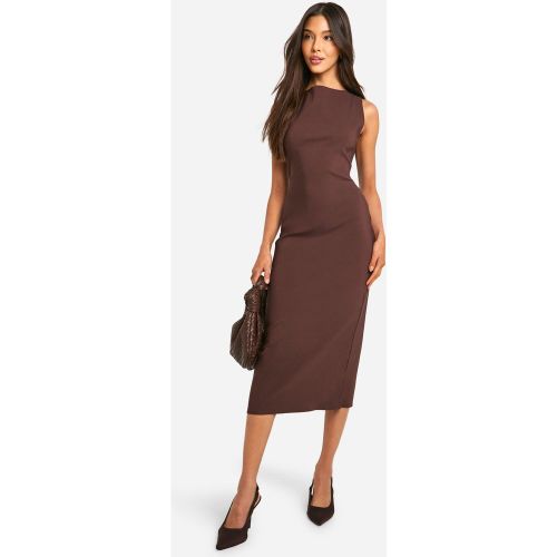 Robe Mi-Longue Fendue Dans Le Dos - 36 - boohoo - Modalova
