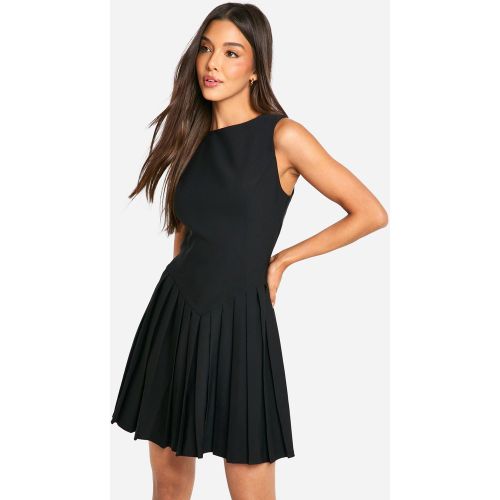 Robe Courte Plissée - 36 - boohoo - Modalova